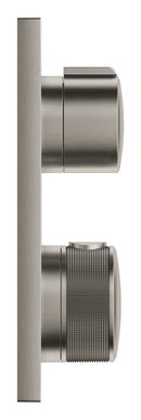 Grohe Allure Ankastre Termostatik Duş Bataryası (Sıva Üstü Grubu), Fırçalı Sert Grafit - 19380AL2