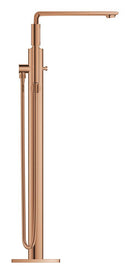 Grohe Allure Ankastre Yerden Küvet Bataryası (Sıva Üstü Grubu), Bakır - 25222DA1