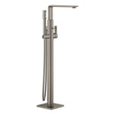 Grohe Allure Ankastre Yerden Küvet Bataryası (Sıva Üstü Grubu), Fırçalı Sert Grafit - 25222AL1