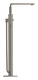 Grohe Allure Ankastre Yerden Küvet Bataryası (Sıva Üstü Grubu), Fırçalı Sert Grafit - 25222AL1