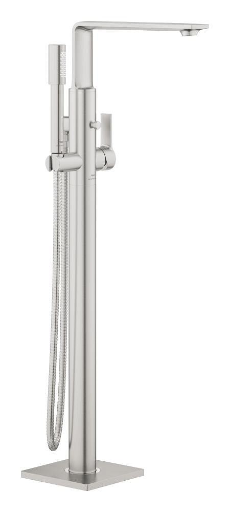 Grohe Allure Ankastre Yerden Küvet Bataryası (Sıva Üstü Grubu), Paslanmaz Çelik - 25222DC1