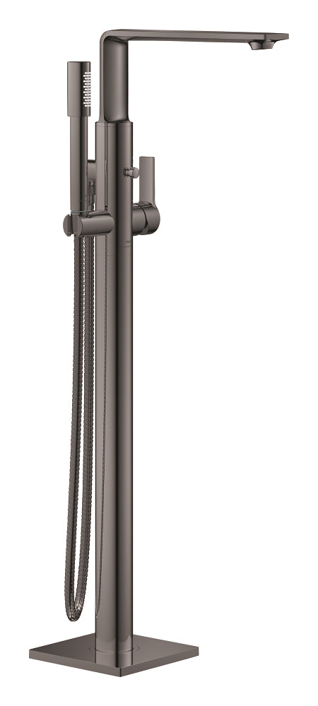 Grohe Allure Ankastre Yerden Küvet Bataryası (Sıva Üstü Grubu), Sert Grafit - 25222A01