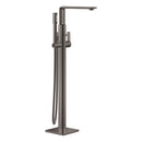 Grohe Allure Ankastre Yerden Küvet Bataryası (Sıva Üstü Grubu), Sert Grafit - 25222A01