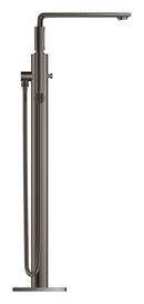 Grohe Allure Ankastre Yerden Küvet Bataryası (Sıva Üstü Grubu), Sert Grafit - 25222A01