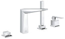 Grohe Allure Brilliant Dört Delikli Küvet Bataryası - 29405000
