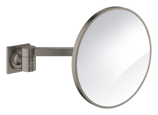 Grohe Allure Makyaj ve Tıraş Aynası, Fırçalı Sert Grafit - 40967AL1