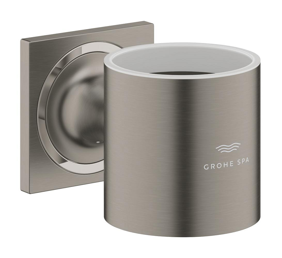 Grohe Allure Sabunluk Ve Diş Fırçalık Tutacağı, Fırçalı Sert Grafit - 40278AL1