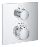 Grohe Allure Tek Valfli Akış Kontrollü, Ankastre Termostatik Duş Bataryası - 19380002