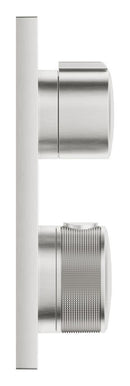 Grohe Allure Termostatik Ankastre Banyo ve Duş Bataryası (Sıva Üstü Grubu), 2 Yollu, Paslanmaz Çelik - 19446DC2