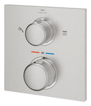 Grohe Allure Termostatik Ankastre Banyo ve Duş Bataryası (Sıva Üstü Grubu), 2 Yollu, Paslanmaz Çelik - 29181DC2