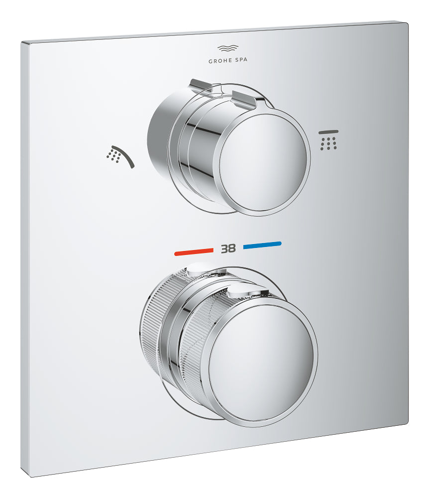 Grohe Allure Thermostat For Concealed İnstallation With 2 - Way Diverter Head Shower/Hand Shower - 29181002