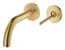 Grohe Atrio 2 Delikli Ankastre Lavabo Bataryası, (Sıva Üstü Grubu), Fırçalı Altın - 29410GN0