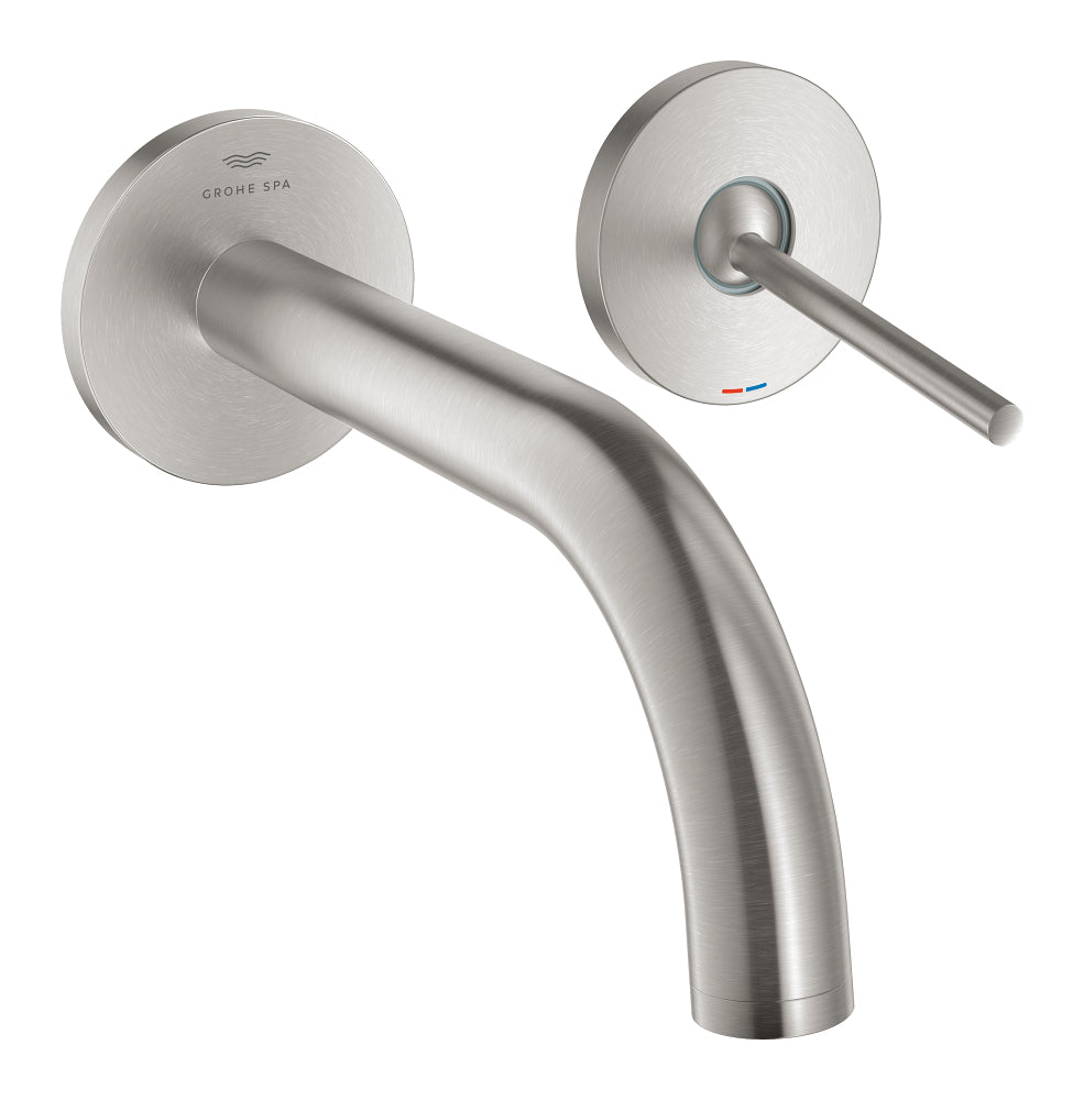 Grohe Atrio 2 Delikli Ankastre Lavabo Bataryası, (Sıva Üstü Grubu), Paslanmaz Çelik - 29410DC0