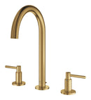 Grohe Atrio 3 Delikli Ankastre Lavabo Bataryası, Sifon Kumandalı, Fırçalı Altın - 20649GN0