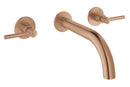 Grohe Atrio 3 Delikli Duvardan Ankastre Lavabo Bataryası (Sıva Üstü Grubu), Fırçalı Bakır - 20662DL0