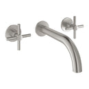 Grohe Atrio 3 Delikli Duvardan Ankastre Lavabo Bataryası (Sıva Üstü Grubu), Paslanmaz Çelik - 20661DC0