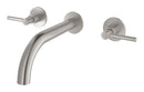 Grohe Atrio 3 Delikli Duvardan Ankastre Lavabo Bataryası (Sıva Üstü Grubu), Paslanmaz Çelik - 20662DC0