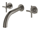 Grohe Atrio 3 Delikli Duvardan Ankastre Lavabo Bataryası - 20661AL0