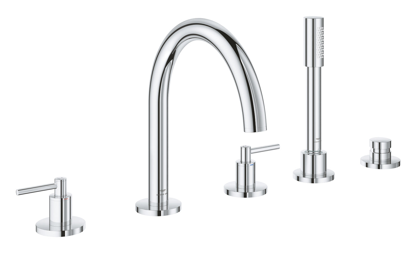 Grohe Atrio 5 Delikli Ankastre Küvet Bataryası (Sıva Üstü Grubu) - 29407000