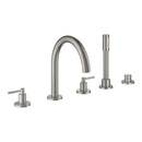 Grohe Atrio 5 Delikli Ankastre Küvet Bataryası (Sıva Üstü Grubu), Paslanmaz Çelik - 29407DC0