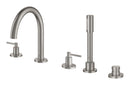 Grohe Atrio 5 Delikli Ankastre Küvet Bataryası (Sıva Üstü Grubu), Paslanmaz Çelik - 29407DC0