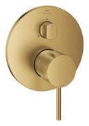 Grohe Atrio Ankastre Banyo/Duş Bataryası (Sıva Üstü Grubu), 3 Yollu, Fırçalı Altın - 24356GN0