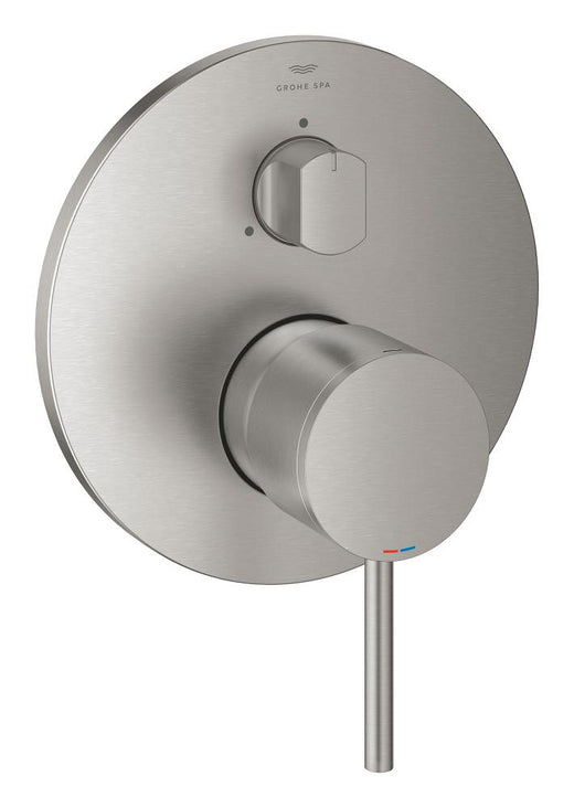 Grohe Atrio Ankastre Banyo/Duş Bataryası (Sıva Üstü Grubu), 3 Yollu, Paslanmaz Çelik - 24356DC0