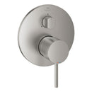 Grohe Atrio Ankastre Banyo/Duş Bataryası (Sıva Üstü Grubu), 3 Yollu, Paslanmaz Çelik - 24356DC0