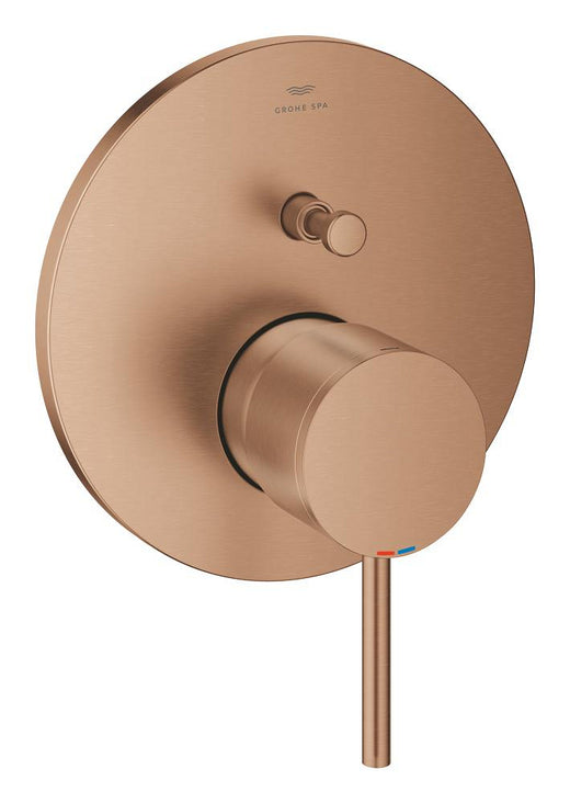 Grohe Atrio Ankastre Banyo/Duş Bataryası (Sıva Üstü Grubu), Fırçalı Bakır - 24355DL0
