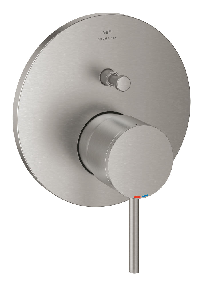Grohe Atrio Ankastre Banyo/Duş Bataryası (Sıva Üstü Grubu), Paslanmaz Çelik - 24355DC0
