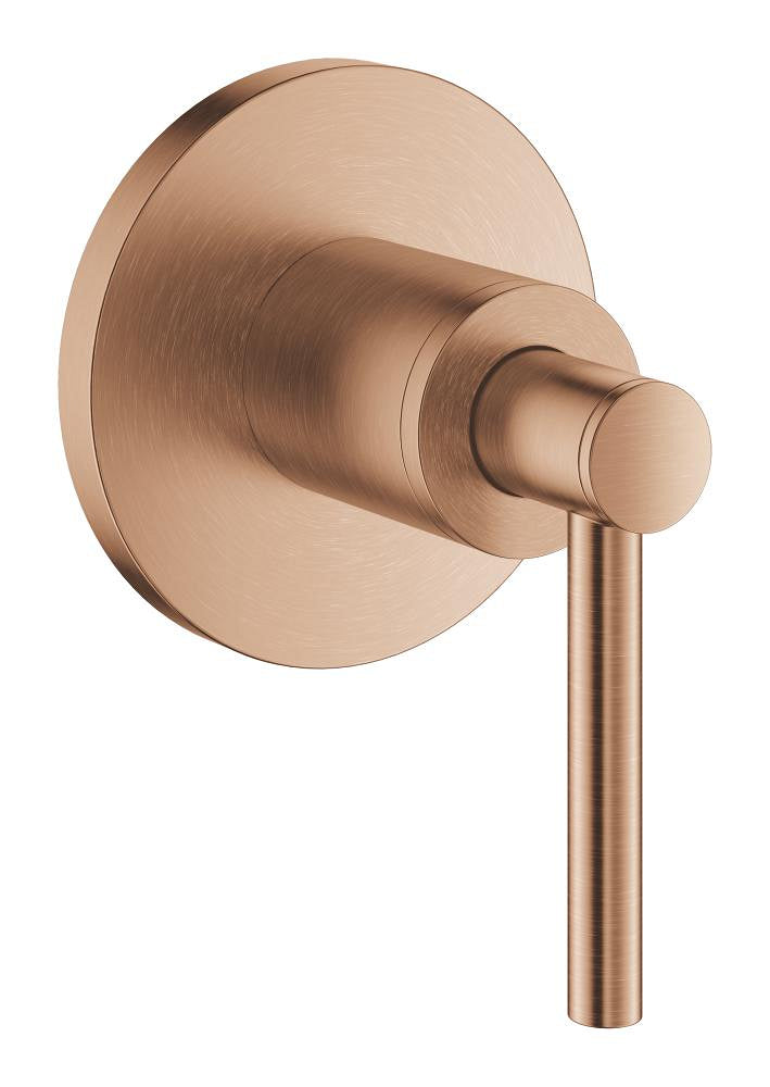 Grohe Atrio Ankastre Stop Valf, Çubuk Volan (Sıva Üstü Grubu), Fırçalı Bakır - 29397DL0