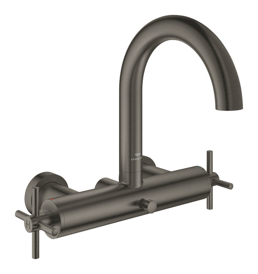 Grohe Atrio Banyo Bataryası, Fırçalı Sert Grafit - 25268AL0