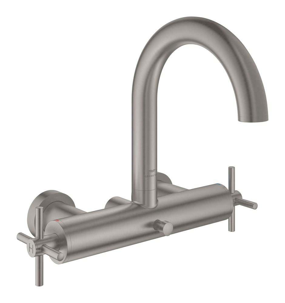 Grohe Atrio Banyo Bataryası, Paslanmaz Çelik - 25268DC0