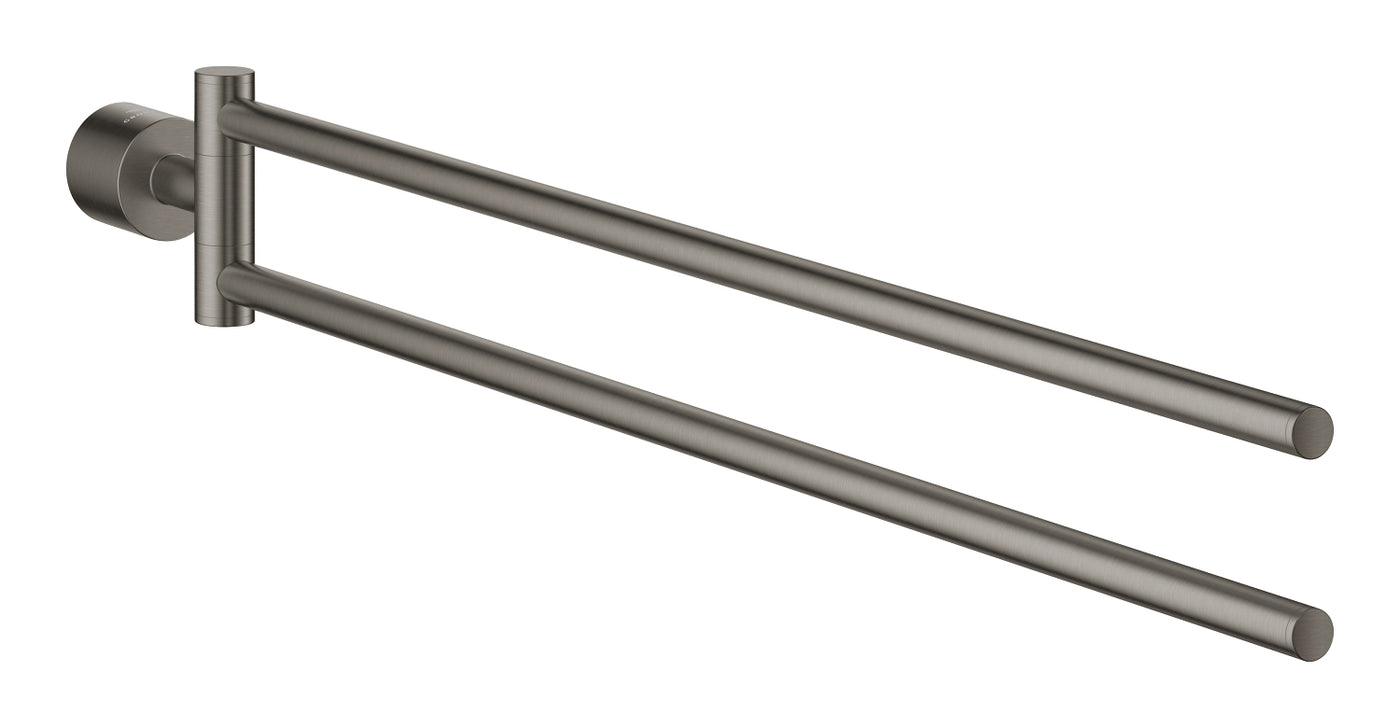 Grohe Atrio İkili Havluluk, 49 cm, Fırçalı Sert Grafit - 40888AL0