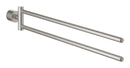 Grohe Atrio İkili Havluluk, 49 cm, Paslanmaz Çelik - 40888DC0