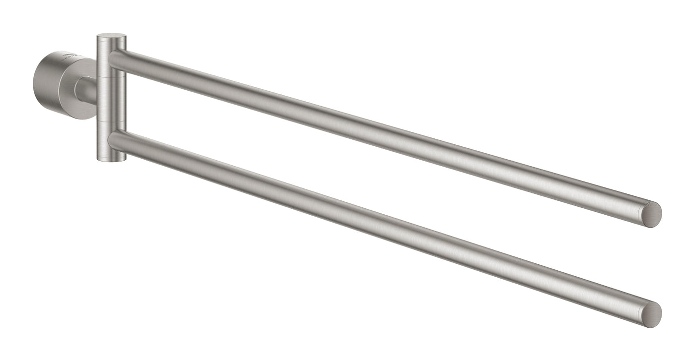 Grohe Atrio İkili Havluluk, 49 cm, Paslanmaz Çelik - 40888DC0