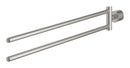 Grohe Atrio İkili Havluluk, 49 cm, Paslanmaz Çelik - 40888DC0