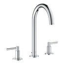 Grohe Atrio 3 Delikli Ankastre Lavabo Bataryası, Sifon Kumandalı - 20649000