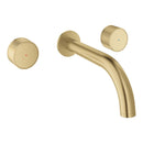 Grohe Atrio Private Collection 3 Delikli Ankastre Lavabo Bataryası (Sıva Üstü Grubu) Fırçalı Altın - 20589GN0