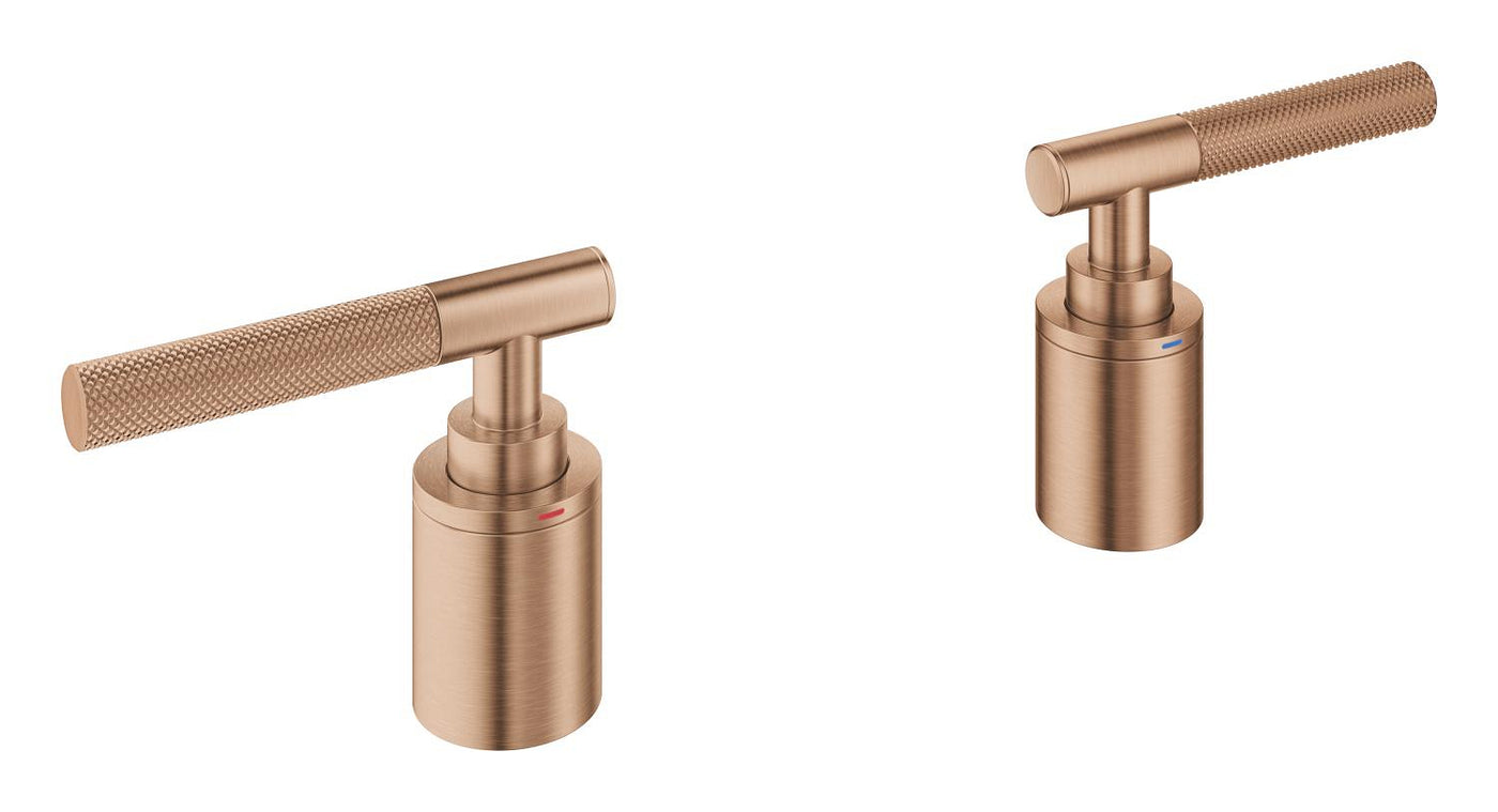 Grohe Atrio Private Collection 5 Delikli Ankastre Küvet Bataryası İçin Kulp, Fırçalı Bakır - 48651DL0