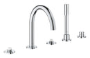 Grohe Atrio Private Collection 5 Delikli Küvet Bataryası - 25224000