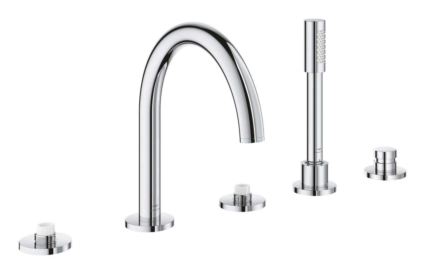 Grohe Atrio Private Collection 5 Delikli Küvet Bataryası - 25224000