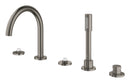 Grohe Atrio Private Collection 5 Delikli Küvet Bataryası - 25224AL0