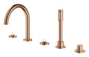 Grohe Atrio Private Collection 5 Delikli Küvet Bataryası - 25224DA0
