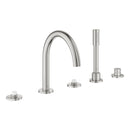 Grohe Atrio Private Collection 5 Delikli Küvet Bataryası - 25224DC0