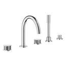 Grohe Atrio Private Collection 5 Delikli Küvet Bataryası - 25226000