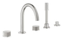 Grohe Atrio Private Collection 5 Delikli Küvet Bataryası - 25226DC0