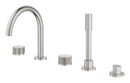 Grohe Atrio Private Collection 5 Delikli Küvet Bataryası - 25226DC0