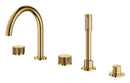 Grohe Atrio Private Collection 5 Delikli Küvet Bataryası - 25226GL0
