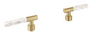 Grohe Atrio Private Collection Duvardan Ankastre Lavabo Bataryası İçin Kulp, Fırçalı Altın - 48458GN0